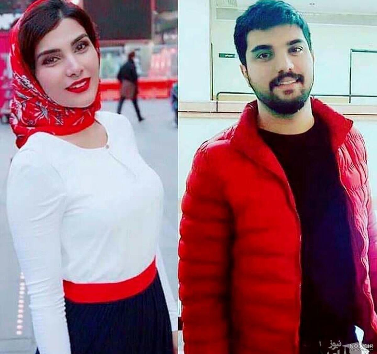 عکس سینا مهراد و همسرش واقعی