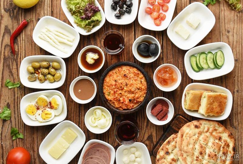 عکس صبحانه سنتی ایرانی عکس صبحانه سنتی ایرانی