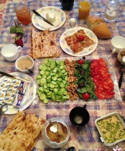عکس صبحانه لاکچری در طبیعت عکس صبحانه لاکچری در طبیعت