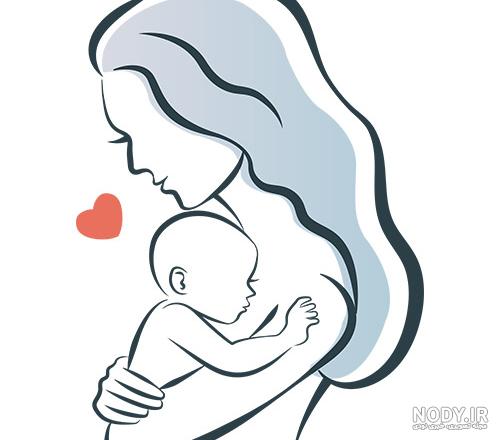 عکس مادر و فرزند بدون متن