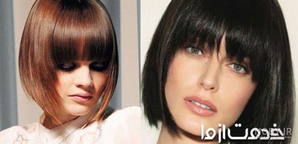 عکس موهای چتری عکس موهای چتری