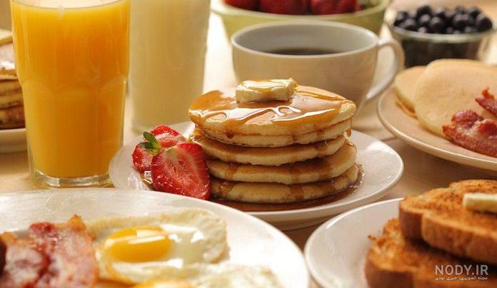 عکس میز صبحانه در طبیعت عکس میز صبحانه در طبیعت