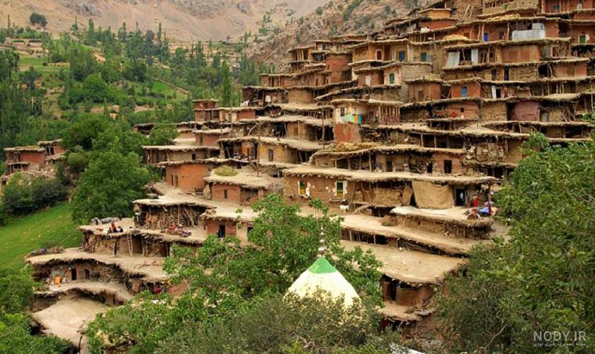 عکس نقاشی یک روستا عکس نقاشی یک روستا
