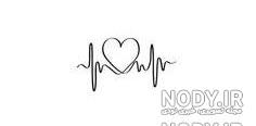 نقاشی قلب عاشقانه