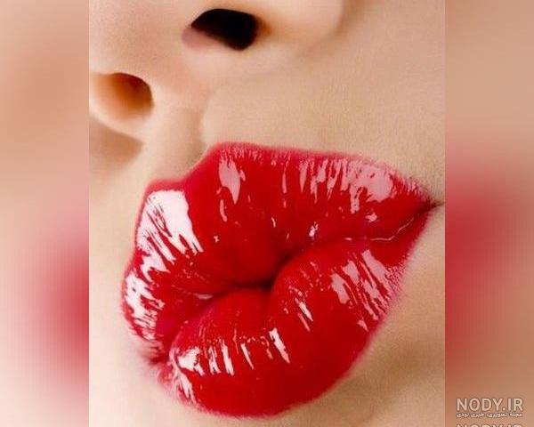 عکس رژ لب دخترانه زیبا عکس رژ لب دخترانه زیبا