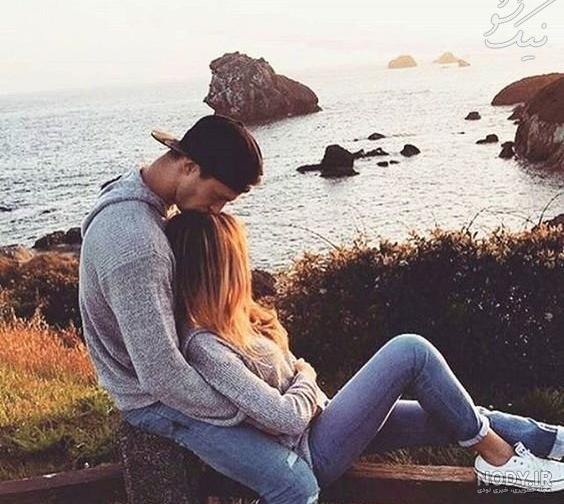 ژست عکس دونفره دخترانه