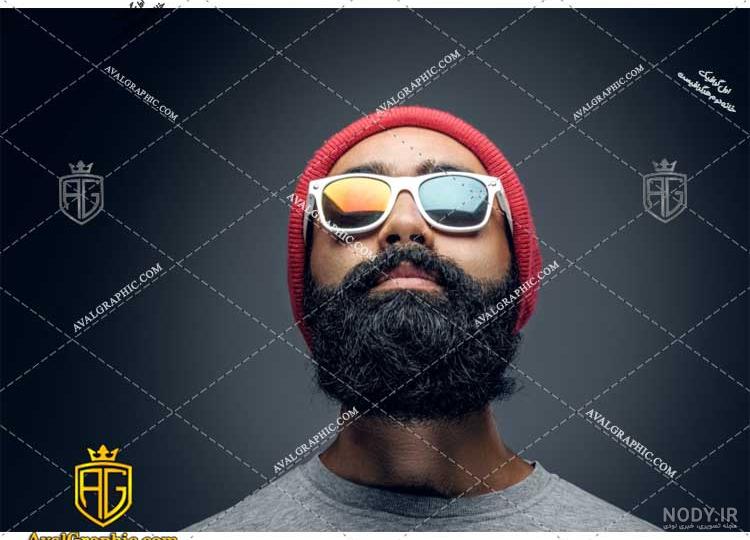 عکس خفن عکس مرد سیبیلو با روسری