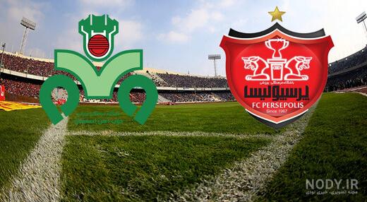 بازی پرسپولیس و ذوب آهن زنده