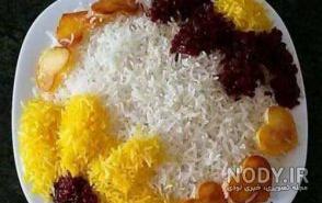 تزیین مرغ سرخ کرده با سیب زمینی
