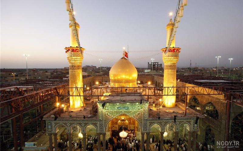 داخل ضریح امام علی
