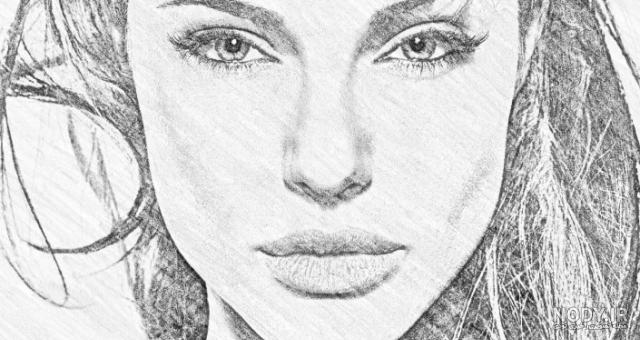 دانلود اکشن تبدیل عکس به نقاشی سیاه قلم