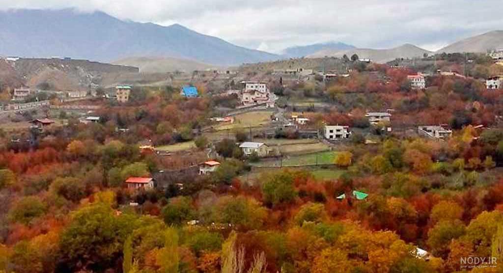 روستای افجه در زمستان روستای افجه در زمستان