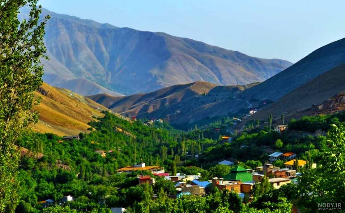 روستای افجه در زمستان روستای افجه در زمستان
