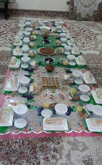 سفره ابوالفضل چه چیزهایی دارد