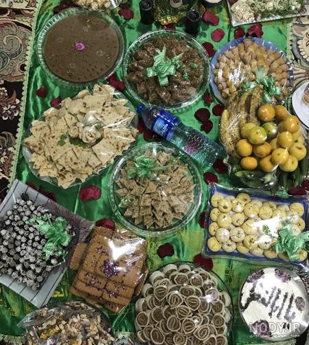 سفره حضرت ابوالفضل چطوریه نی نی سایت