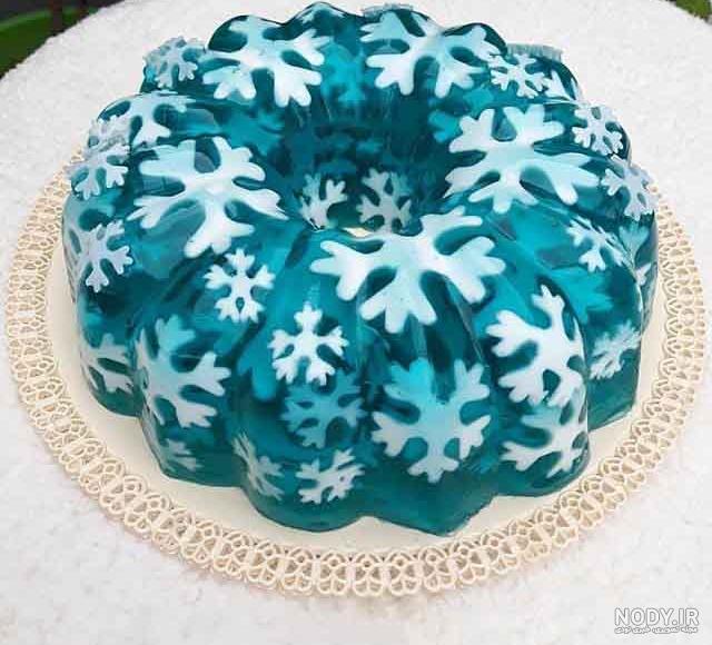 طرز تهیه ژله رنگین کمان قلبی طرز تهیه ژله رنگین کمان قلبی