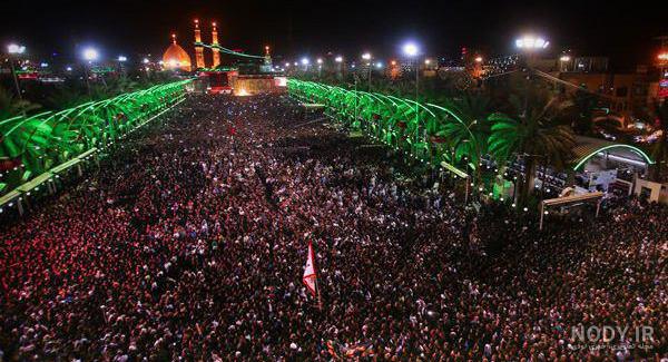 عکس حرم امام حسین و بین الحرمین