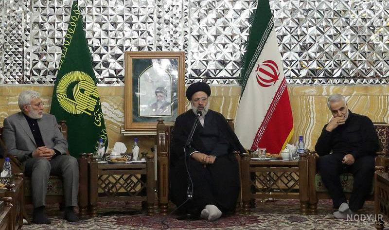 عکس دونفره حاج قاسم و رئیسی عکس دونفره حاج قاسم و رئیسی