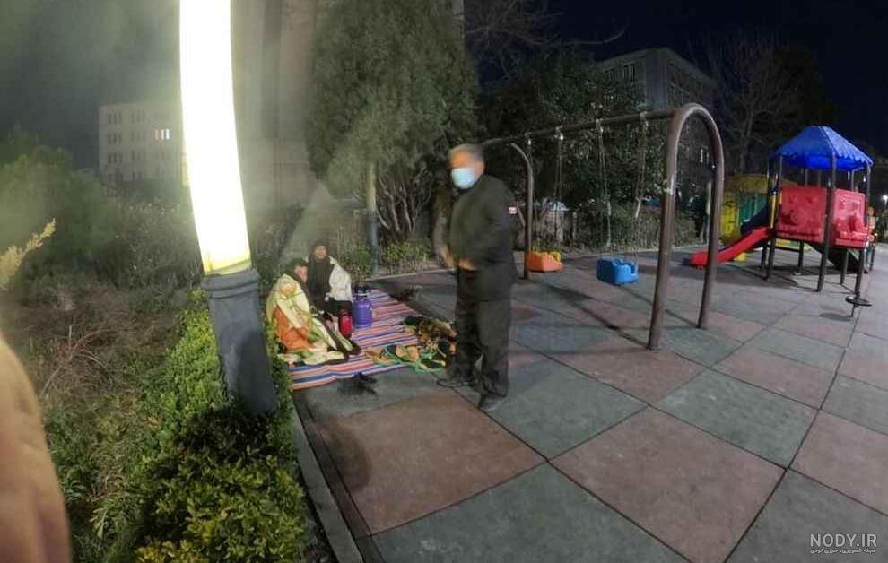 عکس شب پارک ارم