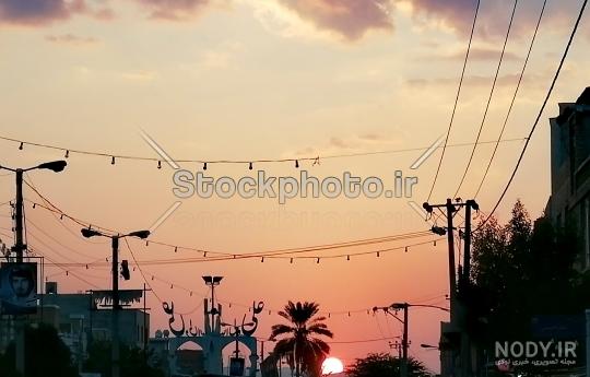 عکس غروب دلتنگی بدون متن