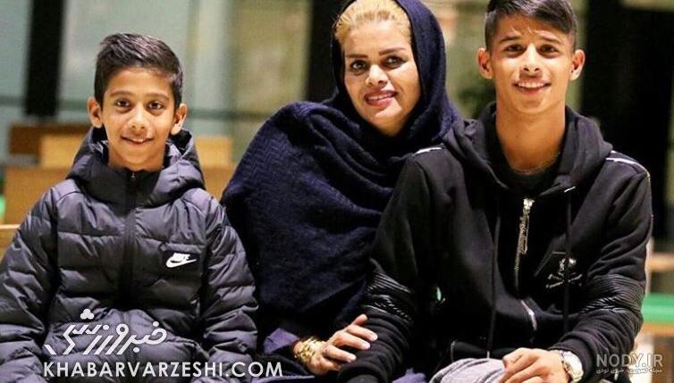عکس مادر مهدی قائدی