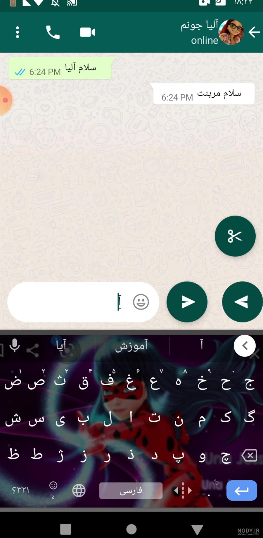 عکس مرینت و آدرین