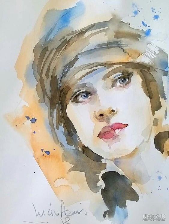 عکس نقاشی با آبرنگ