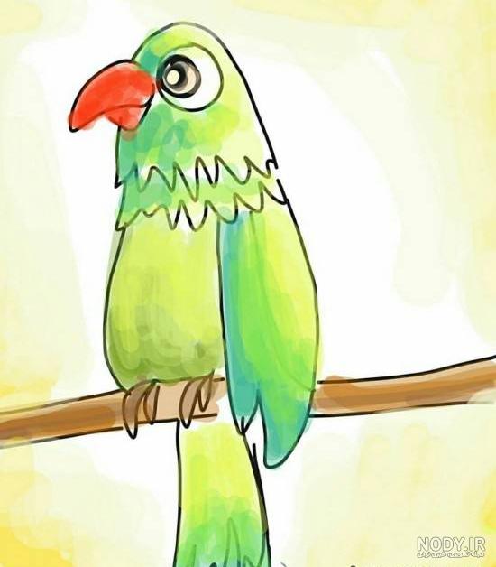 عکس نقاشی ساده رنگین کمان عکس نقاشی ساده رنگین کمان