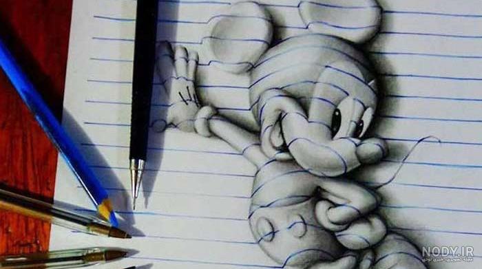 عکس نقاشی سه بعدی خیلی سخت