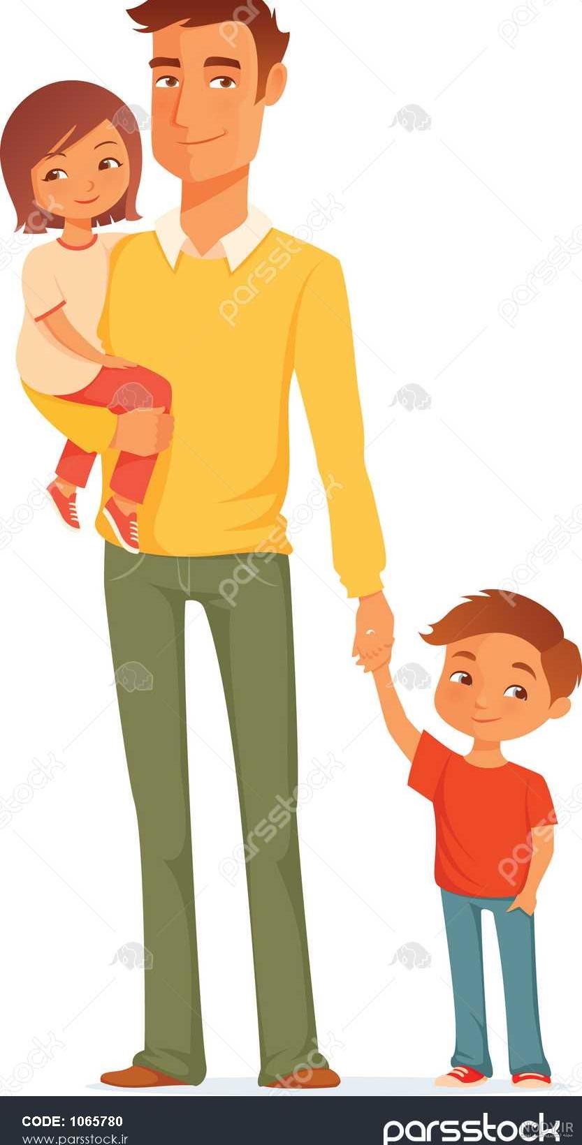 عکس کارتونی پدر