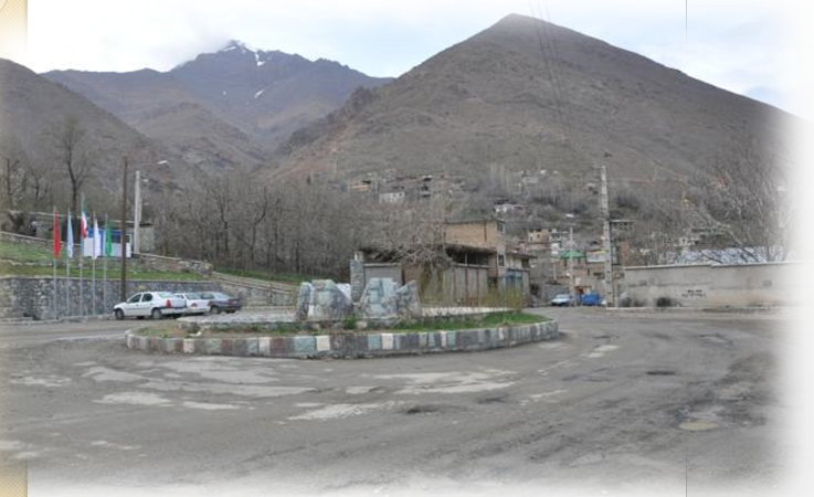 مسیر روستای افجه مسیر روستای افجه