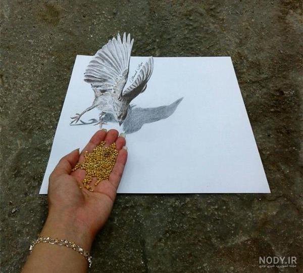 نقاشی قلب بزرگ