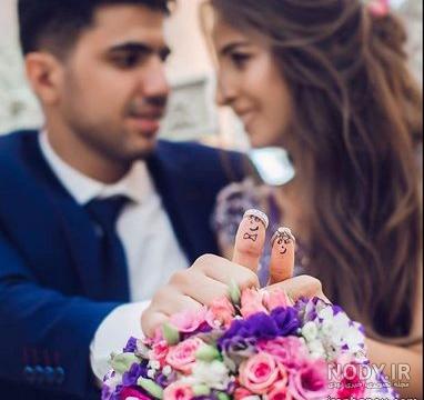 ژست عکس نامزدی ایرانی