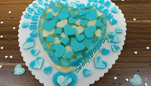 ژله بلوبری چه رنگی است ژله بلوبری چه رنگی است