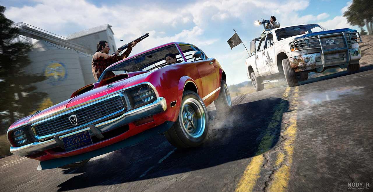 گیم پلی بازی far cry 5 برای ps4