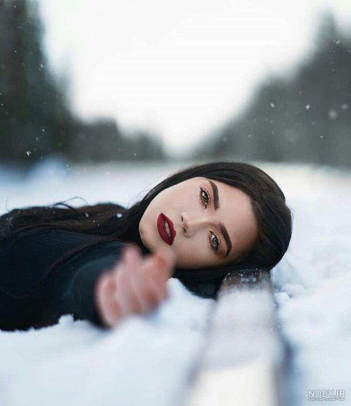 عکس برف در شب دخترانه عکس برف در شب دخترانه