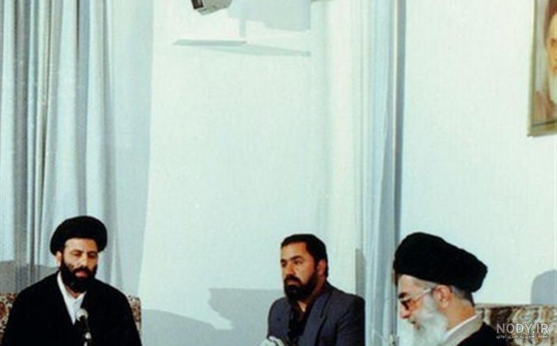 عکس خامنه ای و خمینی عکس خامنه ای و خمینی