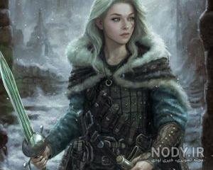 عکس دختر جنگجو برای پروفایل