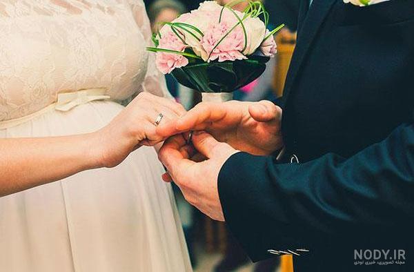 عکس عاشقانه غمگین دونفره عروس