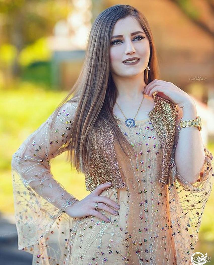 عکس عروس کردی زیبا