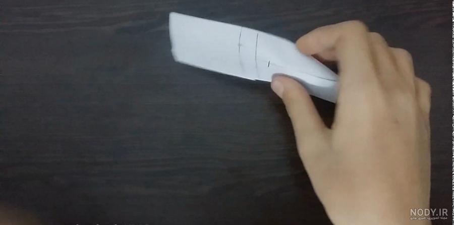 اوریگامی فرفره کاغذی اوریگامی فرفره کاغذی