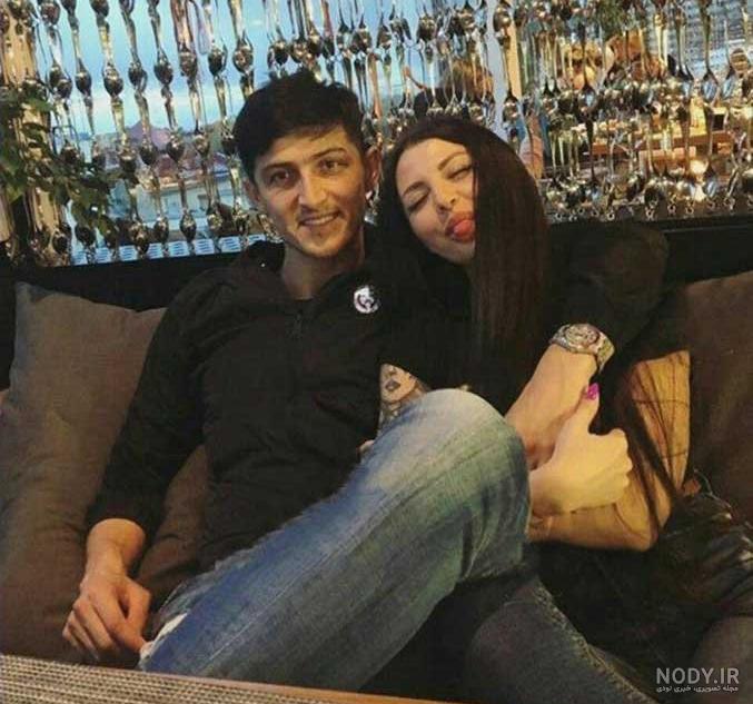 سردار آزمون و نامزدش الما سردار آزمون و نامزدش الما