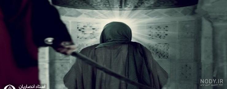 عکس امام علی در حال نماز