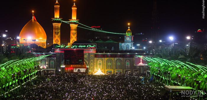 عکس حرم امام حسین با کیفیت بالا عکس حرم امام حسین با کیفیت بالا