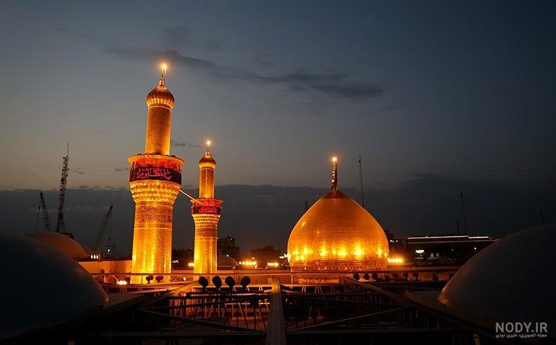 عکس حرم امام حسین در روز عاشورا عکس حرم امام حسین در روز عاشورا