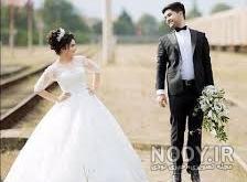 عکس لب بازی عروس و داماد عکس لب بازی عروس و داماد