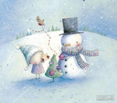  عکس برف فانتزی