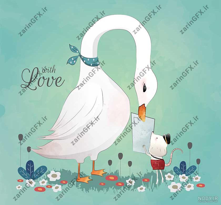  عکس قو فانتزی