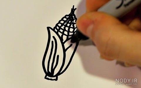تصاویر نقاشی ذرت