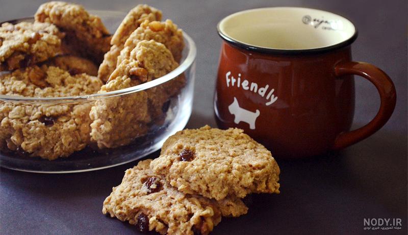 طرز تهیه کوکی دو رنگ بدون فر طرز تهیه کوکی دو رنگ بدون فر